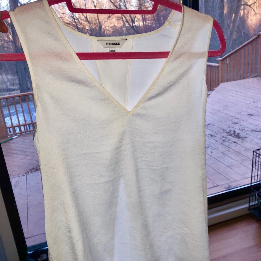 express semi-sheer blouse